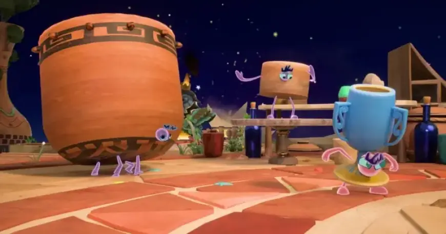 Double Fine’s “Kiln” Lets Players Sculpt Pots Peacefully, Skip Fights