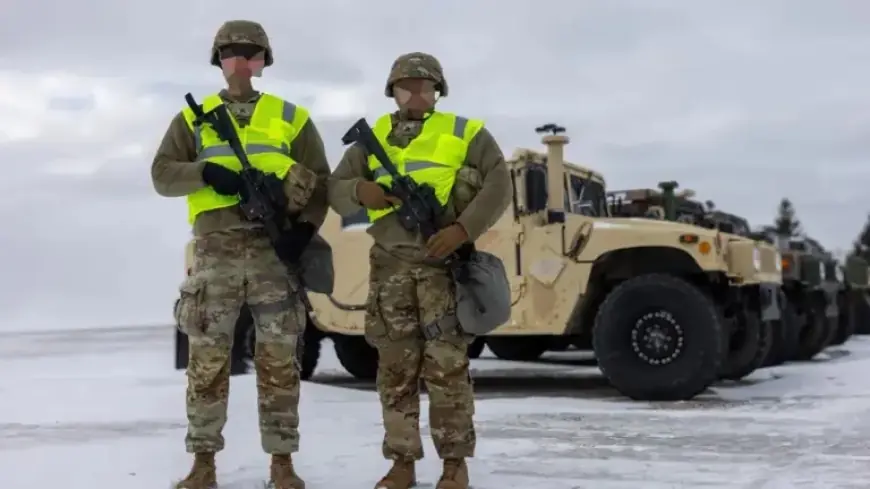 Minnesota Guardsmen Advised to Wear Reflective Vests for Clear Identification