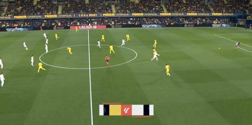 Villarreal vs Real Madrid live: goalless late in the first half as the title race pressure shows