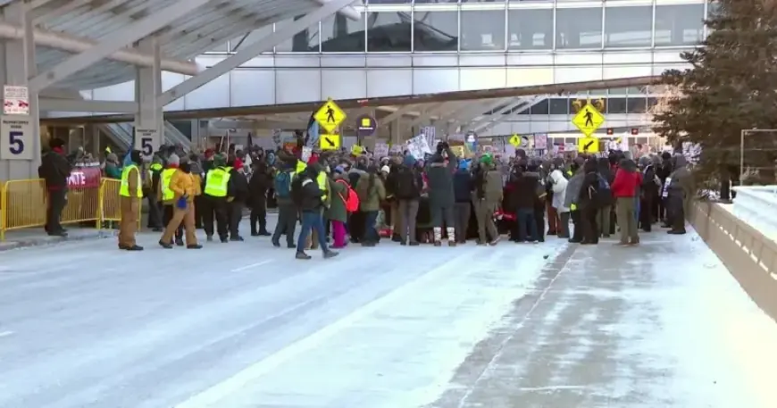 Clergy Arrested in Minneapolis for Protesting ICE at MSP Airport