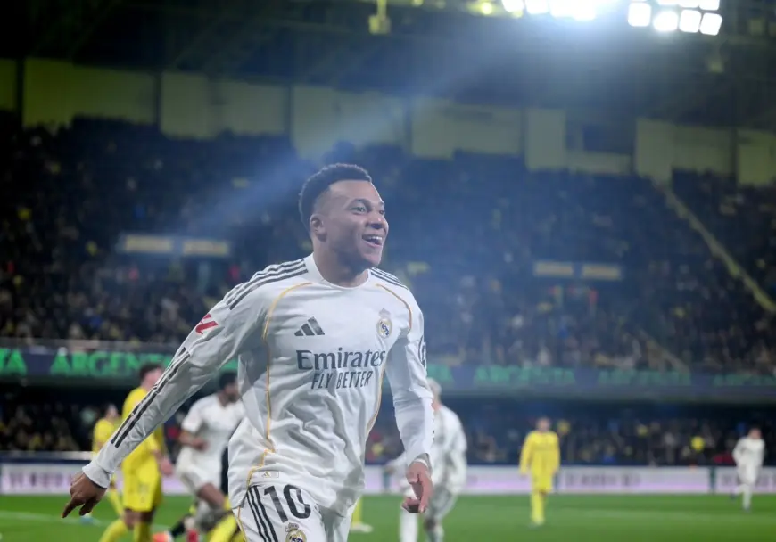 Kylian Mbappé strikes after halftime as Villarreal vs Real Madrid live tilts toward the visitors