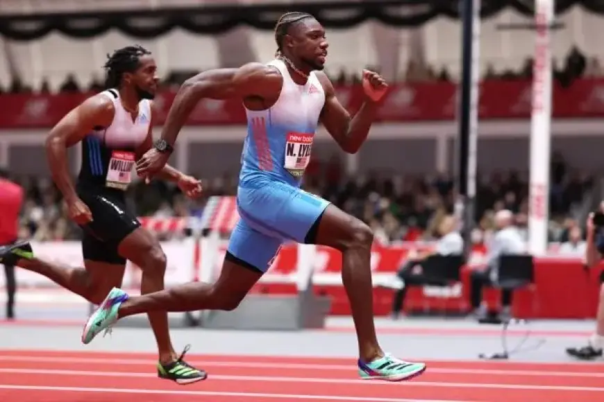 Lyles, Hall, and Tinch Launch Indoor Season in Boston