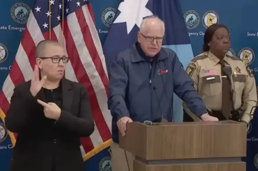 Minnesota Gov. Walz Mobilizes National Guard, Criticizes Federal Response Post-Shooting