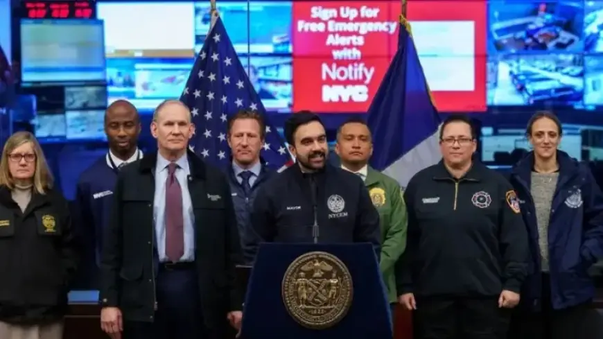 Zohran Mamdani Faces Major Governance Challenge in First NYC Snowstorm