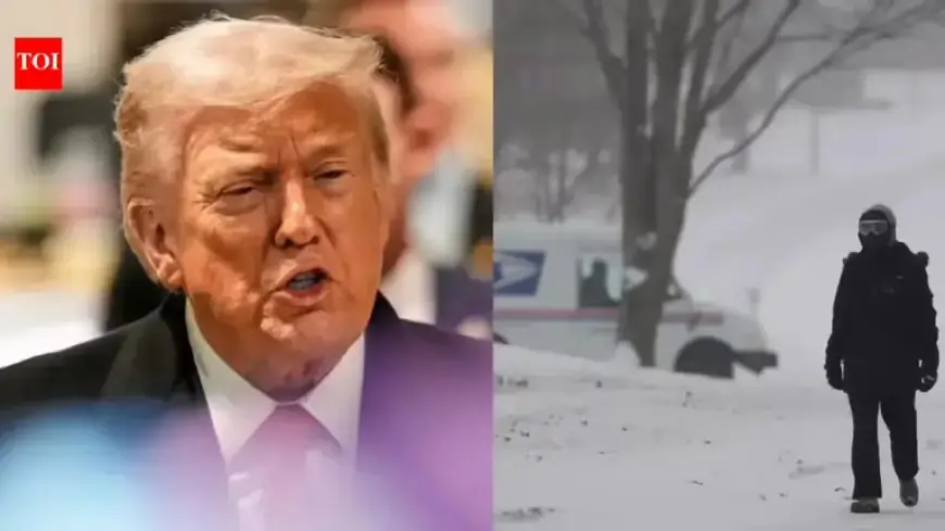 Trump Approves Emergency Declarations for States Amid US Winter Storm