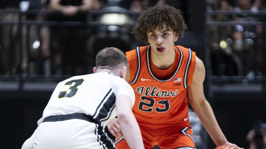 Keaton Wagler’s breakout flips the Big Ten race in Illinois’ upset at Purdue — and leaves the Boilermakers waiting on Braden Smith’s ankle