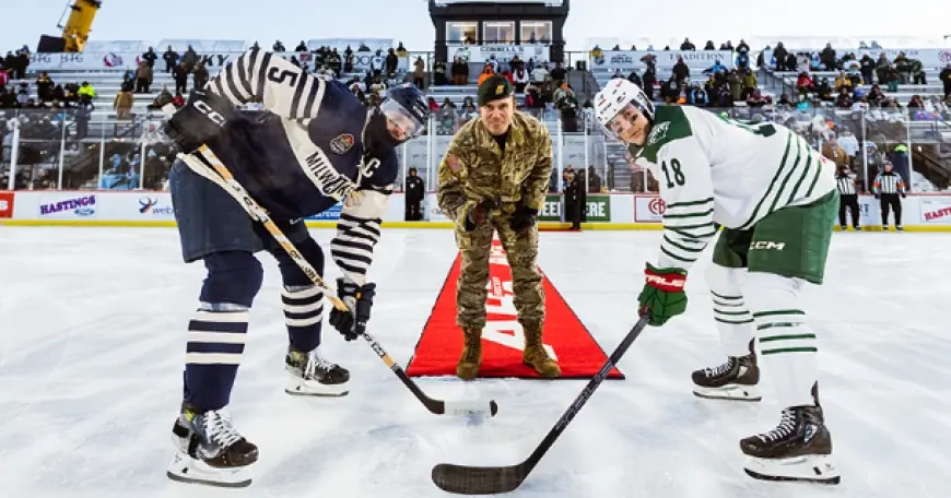 Iowa and Milwaukee Break Temperature Records, Admirals Secure 3-2 Overtime Win