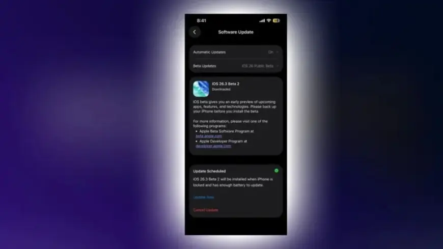 Apple Releases iOS 26.3 Beta 2 with Enhanced Performance and Bug Fixes