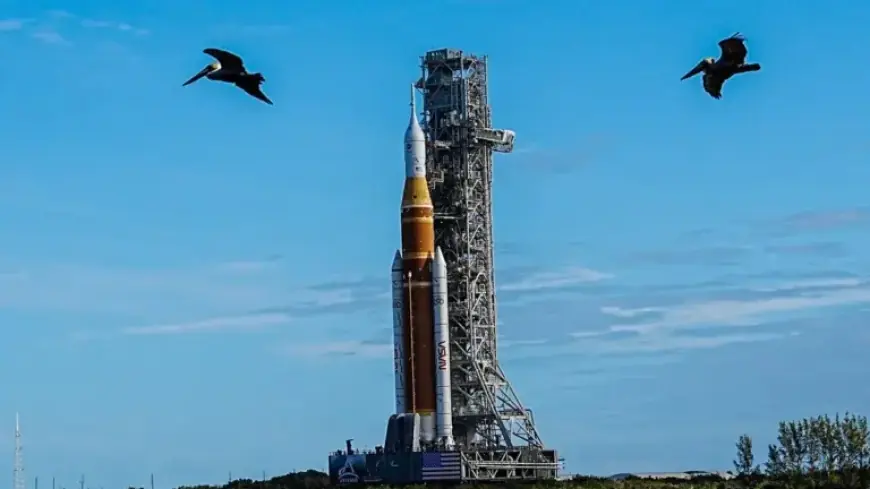 NASA Prepares SLS Rocket in Florida for Imminent Artemis Launch