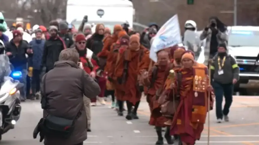Thousands Flock to NC Capitol for ‘Walk for Peace’ by The Monks