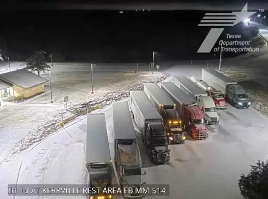 Live Updates: San Antonio and Hill Country Road Conditions Amid Wintry Weather