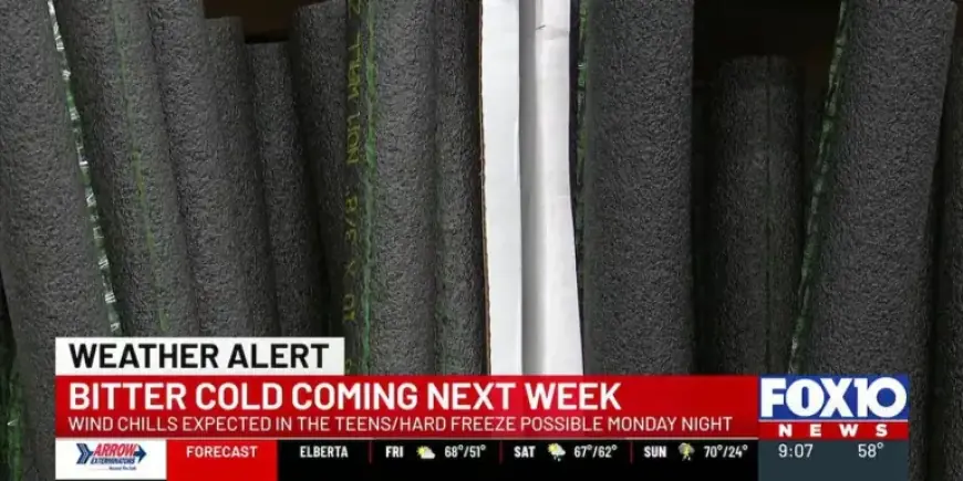 Gulf Coast Prepares for Season’s Coldest Weather with Sharp Temperature Drop