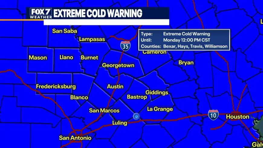 Extreme Cold Warning in Texas: Austin, Houston and DFW brace for hazardous roads and scattered power outages