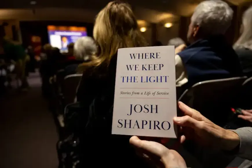 Gov. Josh Shapiro Pledges Fair Elections, Criticizes ICE at Philly Book Tour Launch