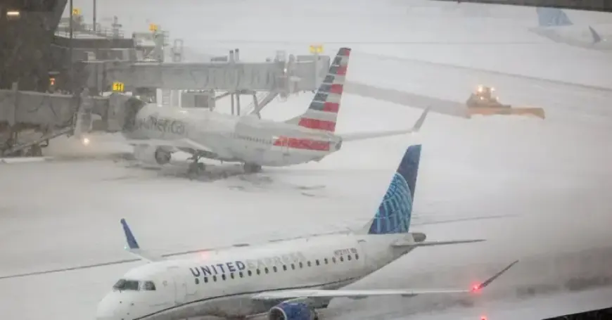 Winter Storm Triggers Pandemic-Level Flight Cancellations Across U.S.