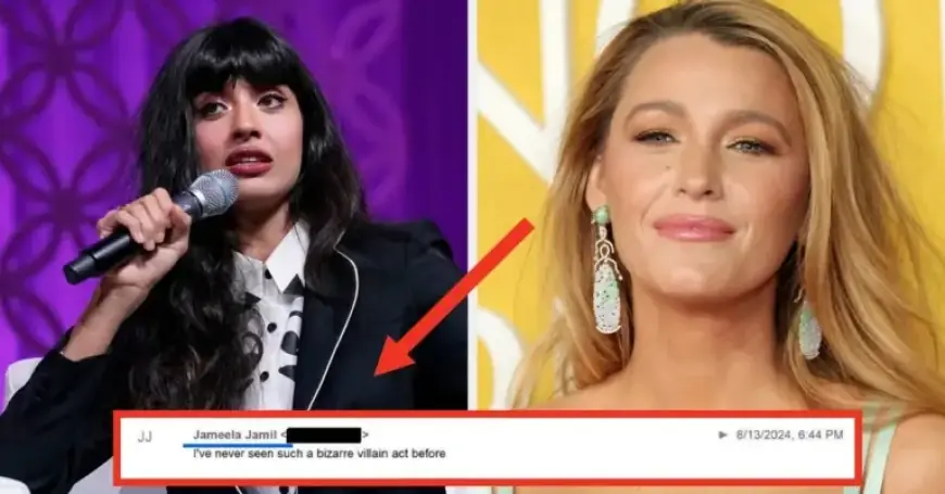 Jameela Jamil Responds to Leaked Texts Criticizing Blake Lively
