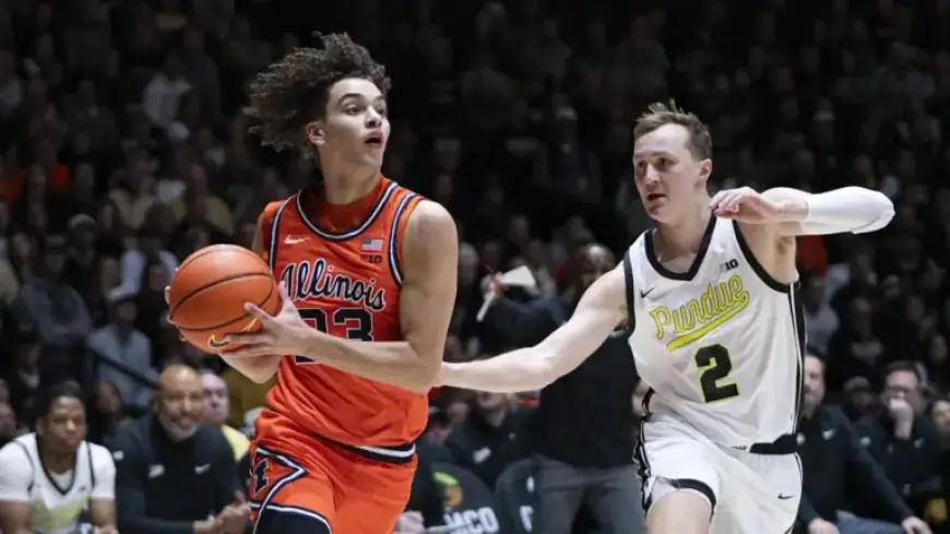 Illinois Freshman Keaton Wagler Stuns No. 4 Purdue with 46-point Game