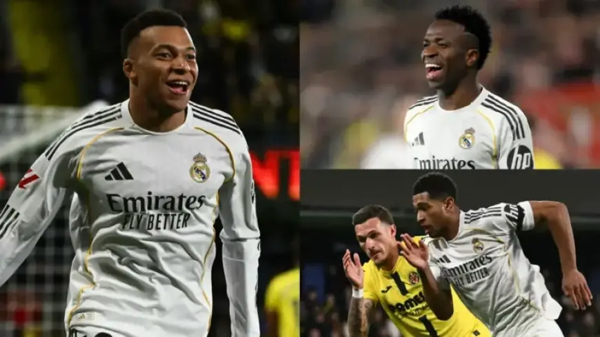 Mbappe Shines Again: Real Madrid vs Villarreal Player Ratings