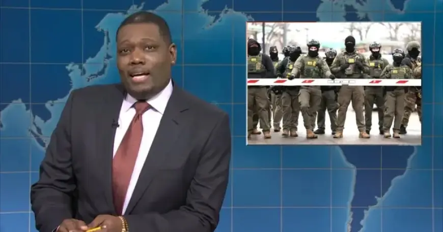 Michael Che Criticizes ICE Officers on ‘SNL’