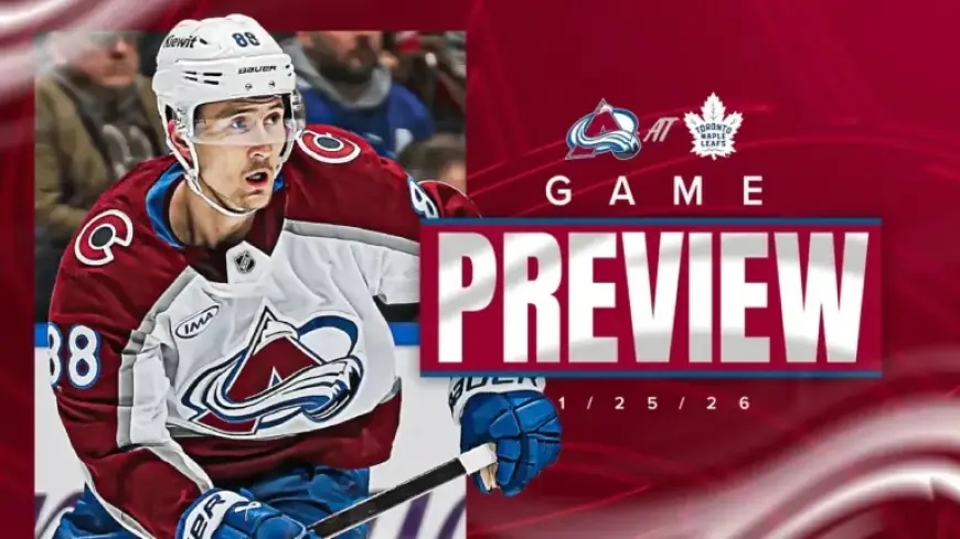 Colorado Avalanche Set for Exciting Sunday Showdown