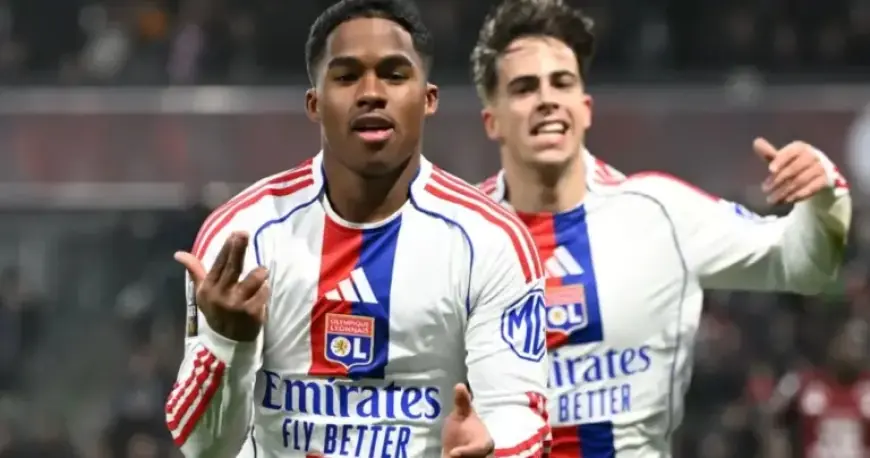 Endrick’s Hat-Trick Powers Lyon Over Metz, Brest Falls to Toulouse