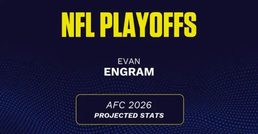 Evan Engram’s 2026 AFC Championship Projections: Yards, Touchdowns vs. Patriots