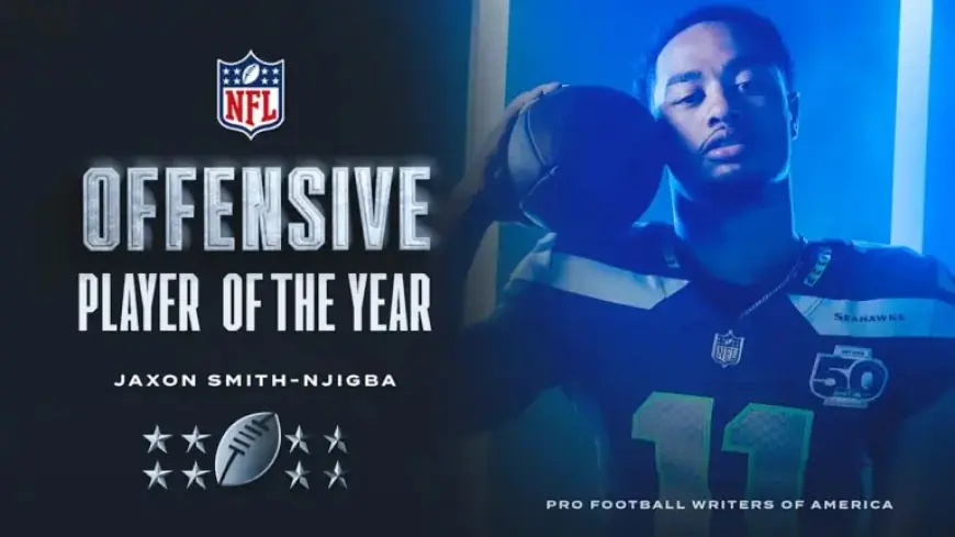 Seahawks’ Jaxon Smith-Njigba Earns PFWA Offensive Player of the Year Honors