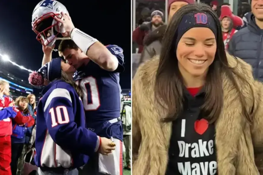 Jets Fans and Beyond Admire Ann Michael, Wife of Drake Maye, for Her Relatability