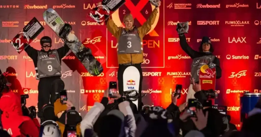 James Defends Laax Halfpipe Title, Eyes Winter Olympics Gold