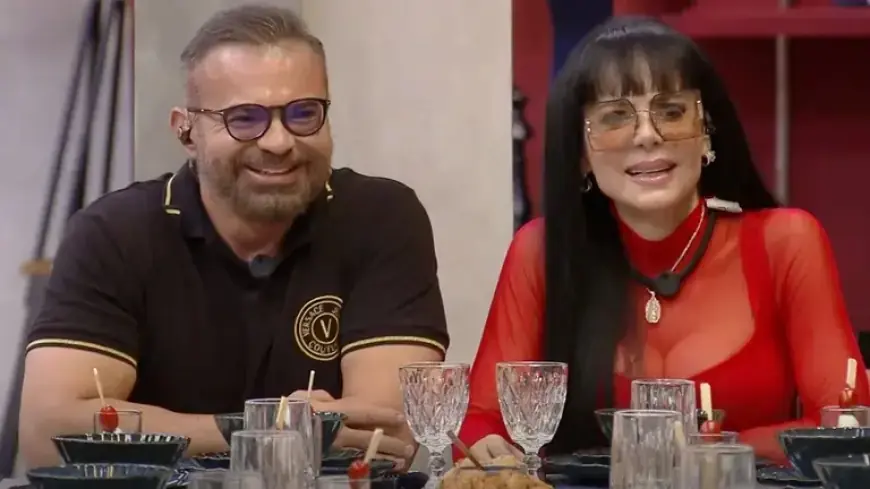 Maribel Guardia and Marco Chacón Surprise Visit ‘¿Apostarías por Mí?’ Villa
