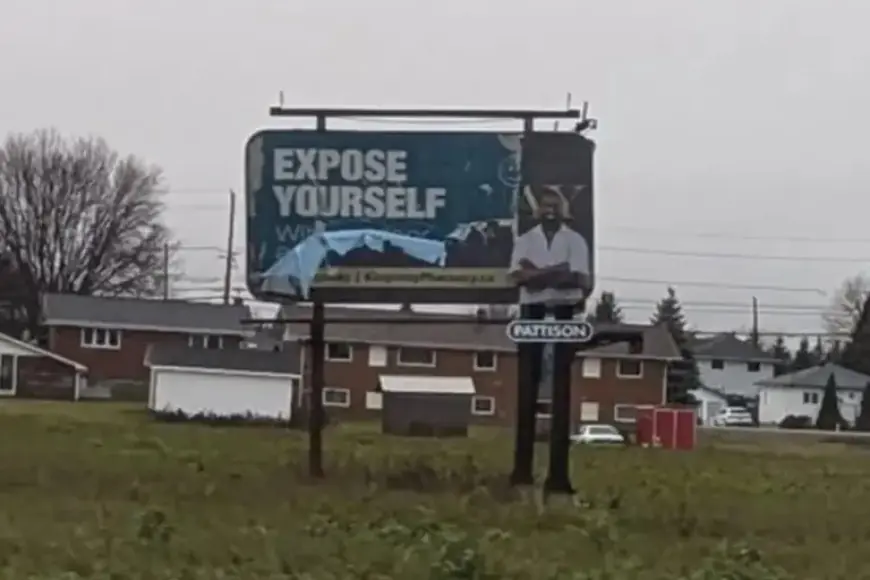 Sudbury Pharmacy Transforms Tired Billboard into Viral Sensation