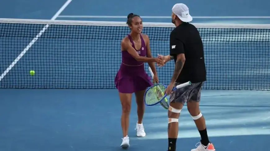 Nick Kyrgios and Leylah Fernandez Triumph in Australian Open Mixed Doubles Tiebreak