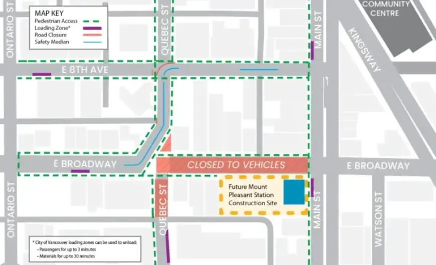 Broadway Closure Begins Monday for Four-Month Duration