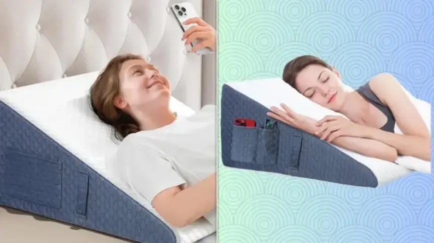 Amazon Offers Discount on Sleep Apnea Wedge Pillow