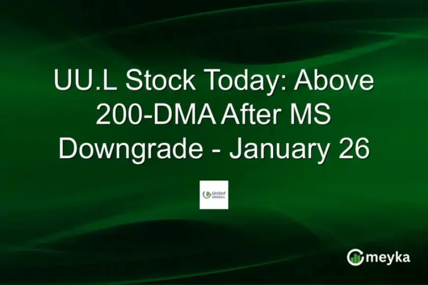 UU.L Stock Surfaces Above 200-DMA Post MS Downgrade – January 26