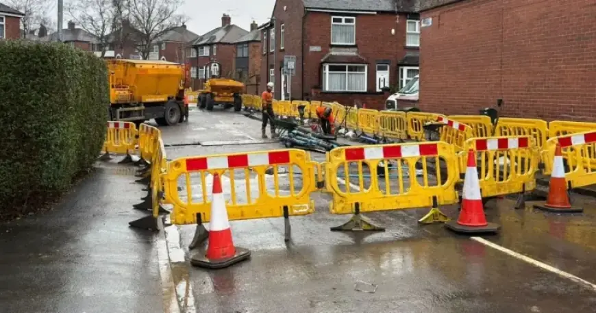 Severn Trent Increases Signage Amid Roadwork-Induced Traffic Gridlock