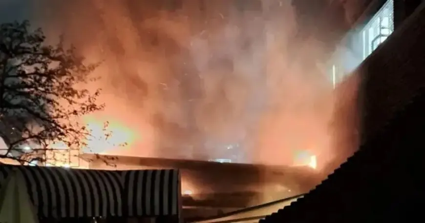 Kensington Roof Gardens Fire Forces Evacuation