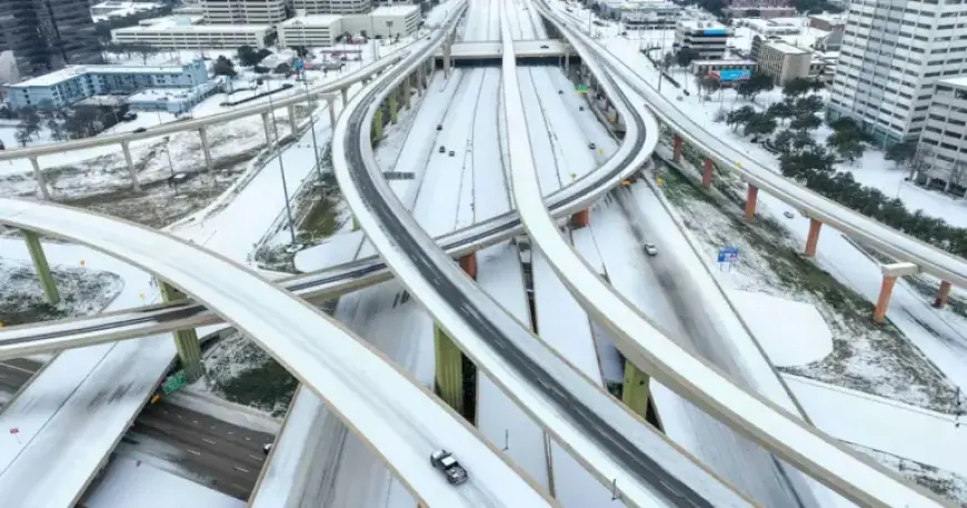 North Texas Winter Storm: Treacherous Roads and Power Outages Impact Residents