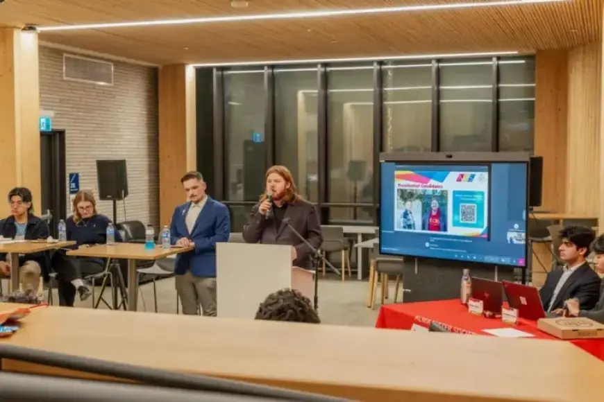 Transparency and Student Engagement Take Center Stage in AMS Executive Debate