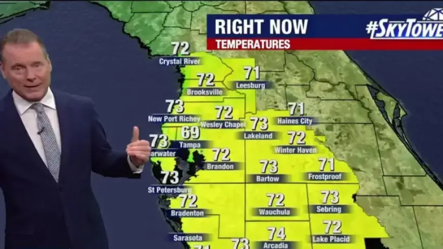 Tampa Weather: Monday Morning Forecast Revealed