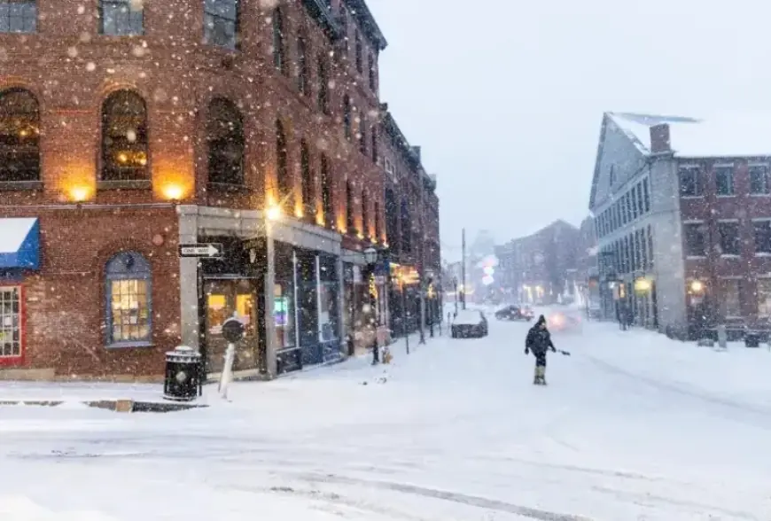 Heavy Snowfall to Blanket Maine Sunday Through Monday