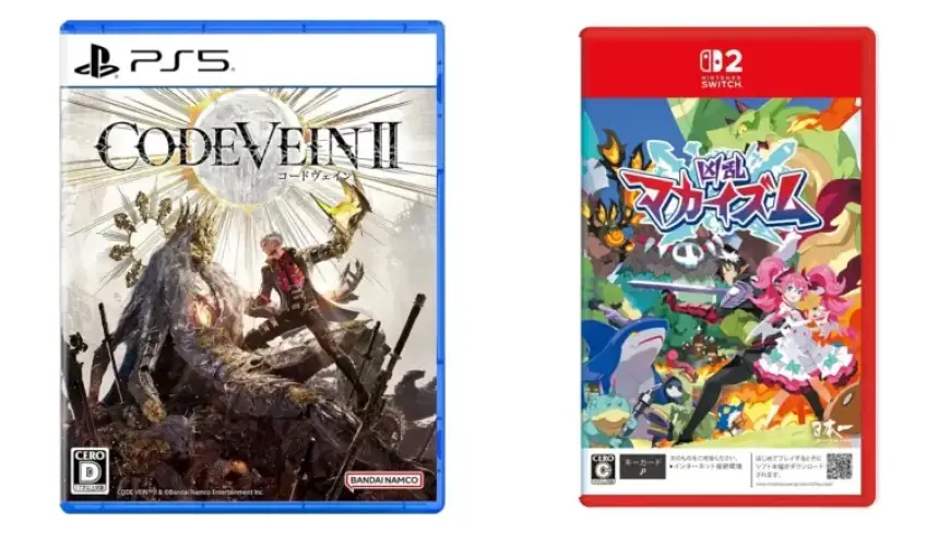 New Japanese Game Releases: Code Vein II, Makaism: Netherworld Frenzy & More