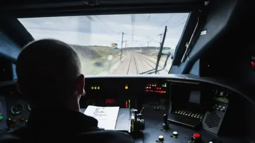 Inside High-Speed Train Driving: Quick Actions at 186 mph