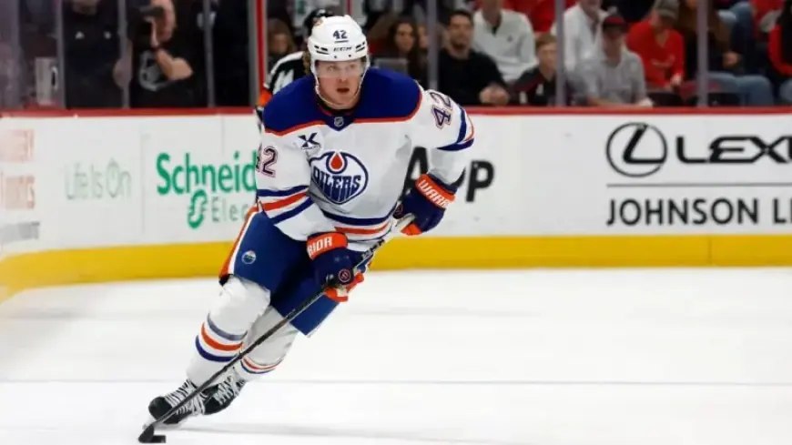 Oilers’ Kasperi Kapanen Replaces Andrew Mangiapane Against Ducks