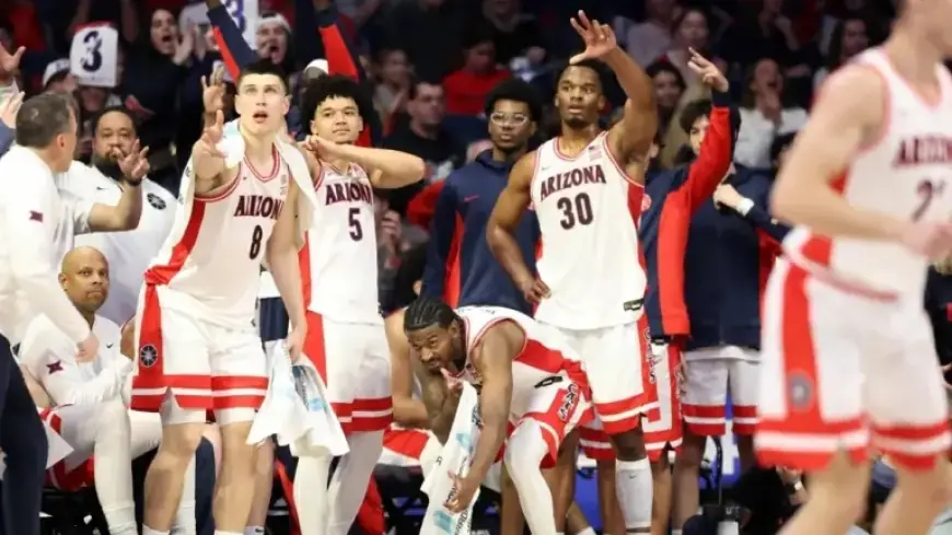 Arizona Remains Unbeaten as Purdue Drops in Men’s Basketball Power 37 Rankings
