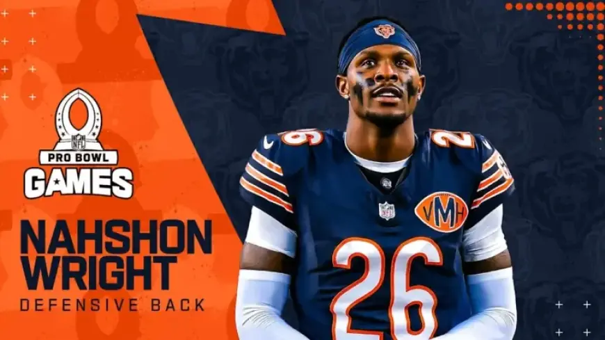 Bears’ Nahshon Wright Joins NFC Roster for Pro Bowl Games