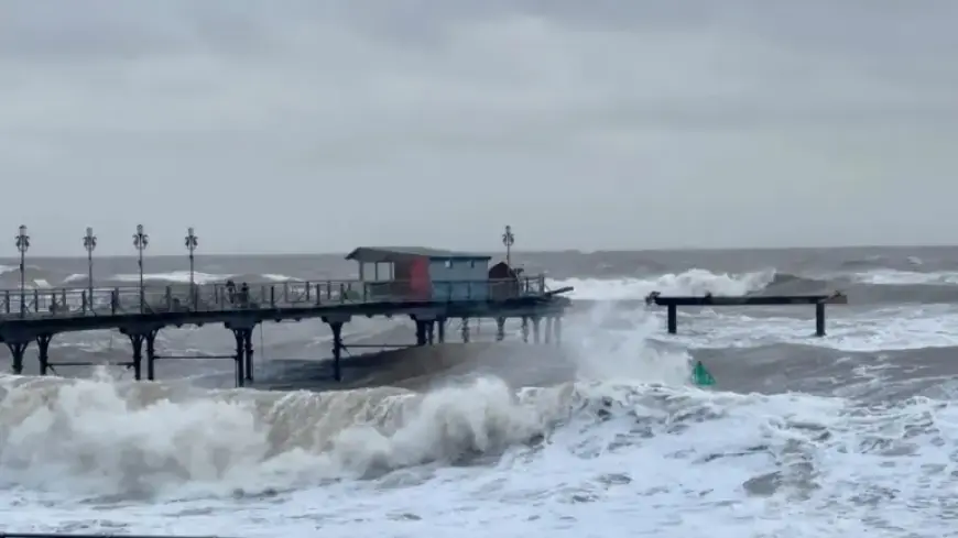 Storm Ingrid Washes Away Section of Devon’s Teignmouth Grand Pier