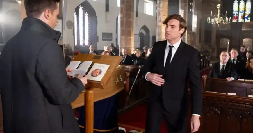 “Coronation Street: Theo Silverton Manipulates Todd at Billy’s Funeral”