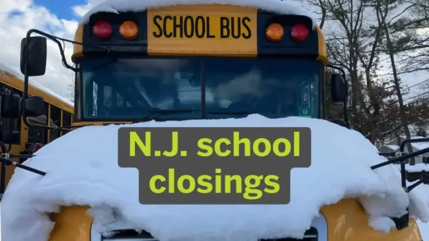 New Jersey School Closures and Delays Tuesday Due to Snow and Ice Storm