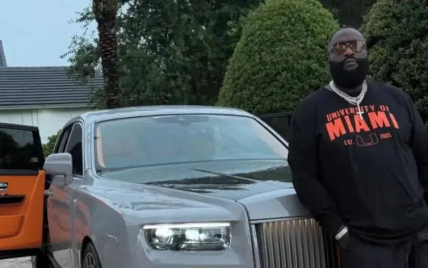 Rick Ross’ Rolls-Royce Collection Resembles a Luxe Dealership